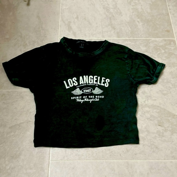 Vintage Los Angeles crop top - Picture 1 of 2